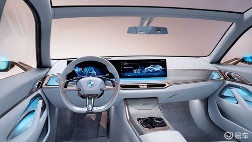 寶馬i4概念車亮相,設(shè)計簡約流暢,預(yù)示4系四門轎跑版